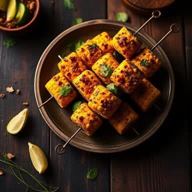 Corn & Cheese Seekh