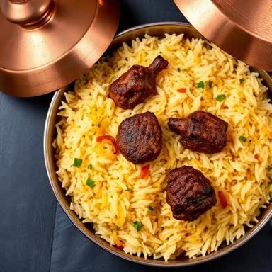 Mutton Dum Biryani