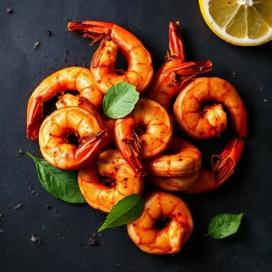 Prawn Pepper Fry