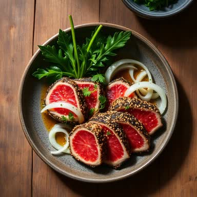 Tuna Tataki & Ponzu